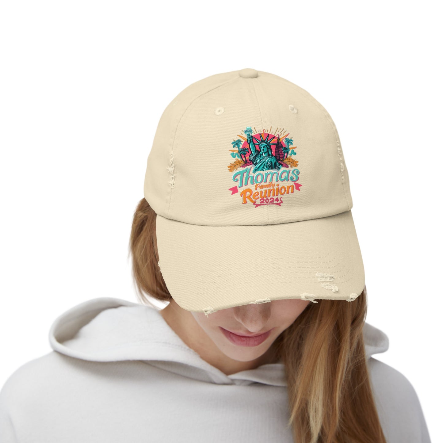 Thomas Family Reunion Distressed Cap