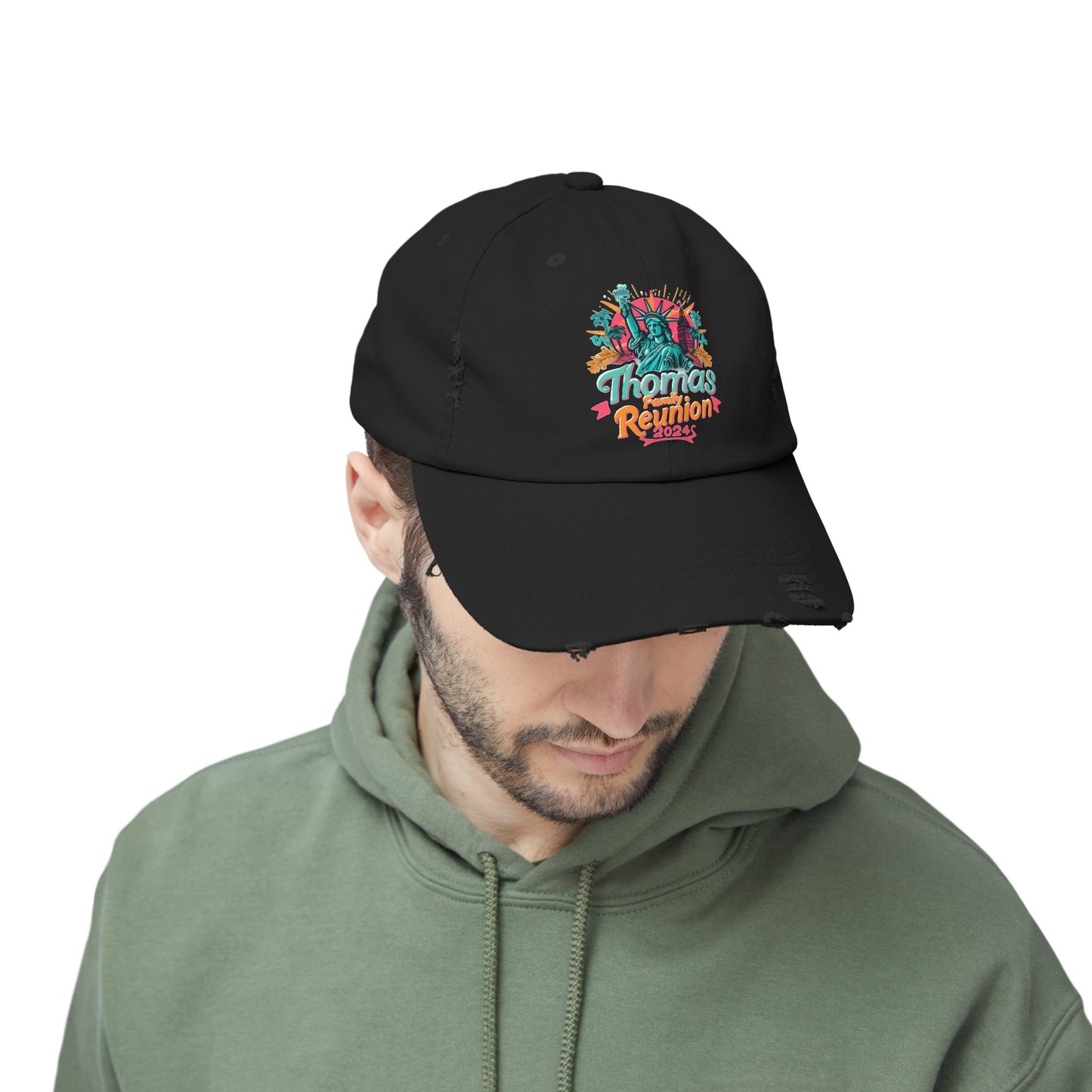 Thomas Family Reunion Distressed Cap
