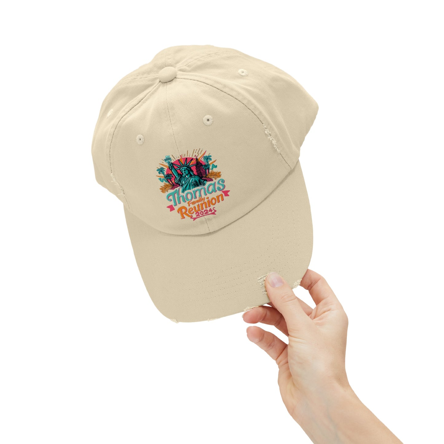 Thomas Family Reunion Distressed Cap