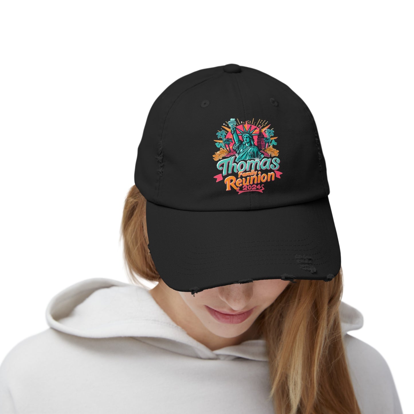 Thomas Family Reunion Distressed Cap