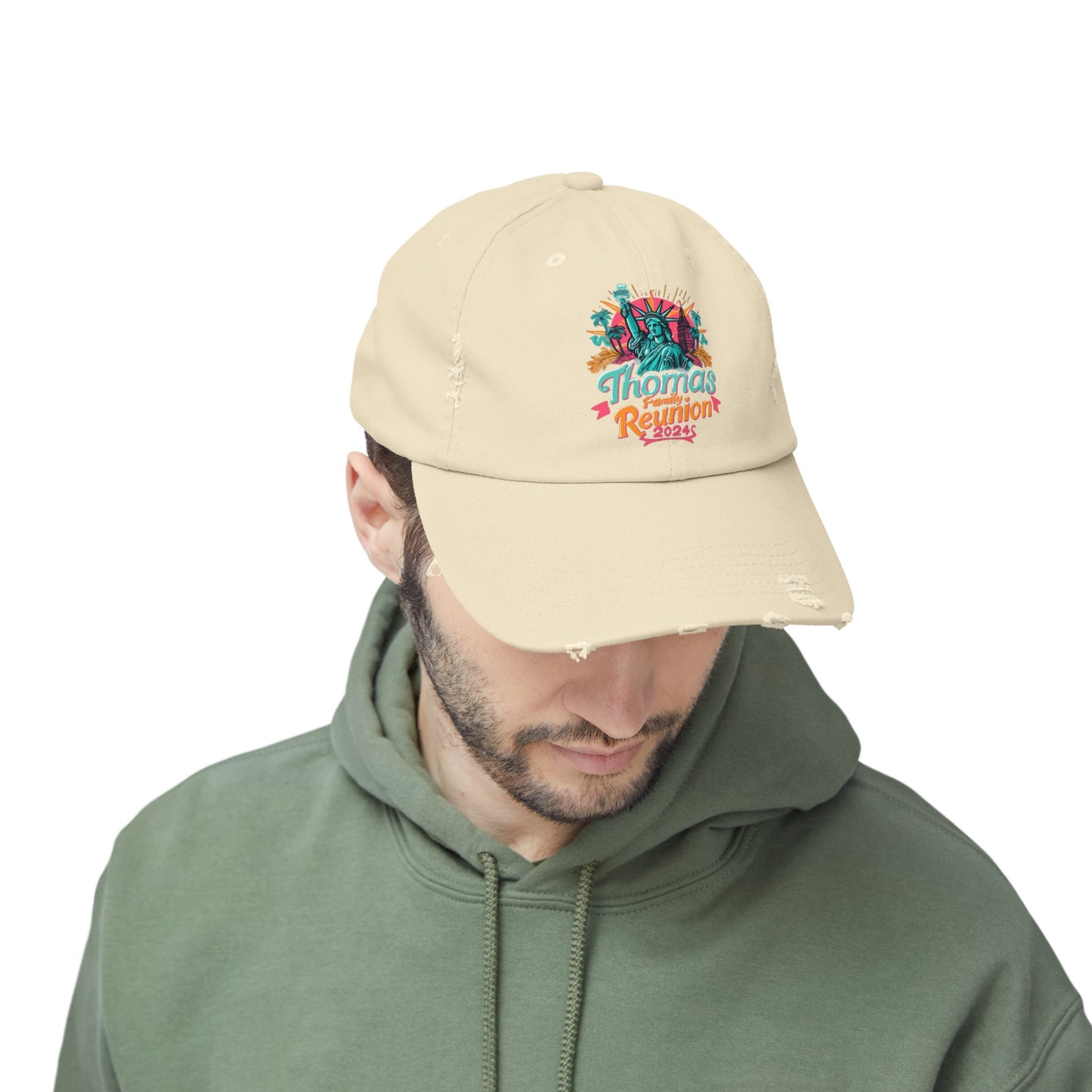 Thomas Family Reunion Distressed Cap