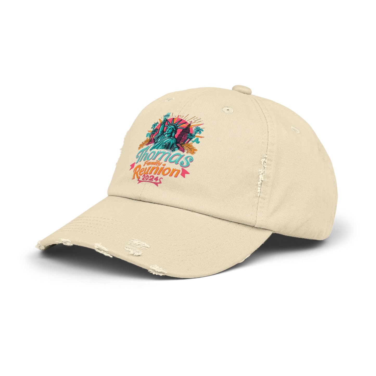 Thomas Family Reunion Distressed Cap