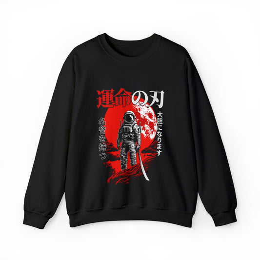 Samurai Astronaut Crewneck Sweatshirt