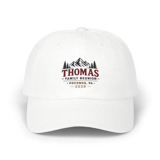 2026 Thomas  Family Reunion Vintage Patch Dad Cap