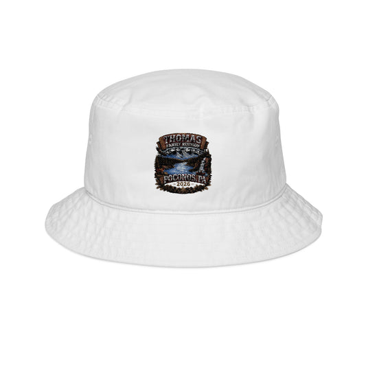 2026 Thomas Family Reunion Vintage Patch Bucket Hat