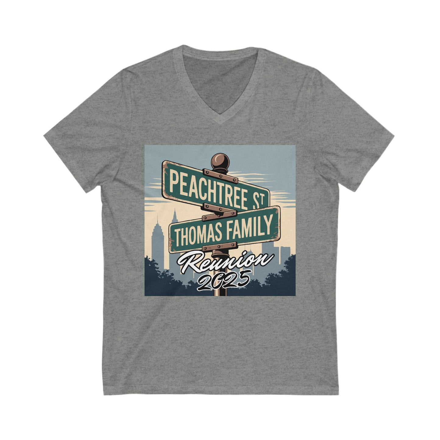 2025 Thomas Family Reunion V-Neck Tee